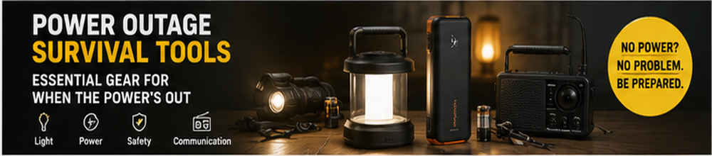 Power Outage Survival Kit 2026 - SurvivalStockUp power outage survival kit tools and emergency supplies - SurvivalStockUp
